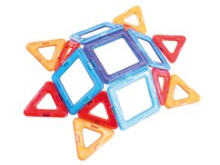 Geometrické puzzle - Magnetické bloky