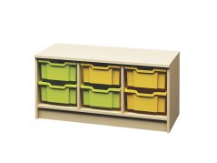 Skriňa s boxmi CUBO (modul 26)