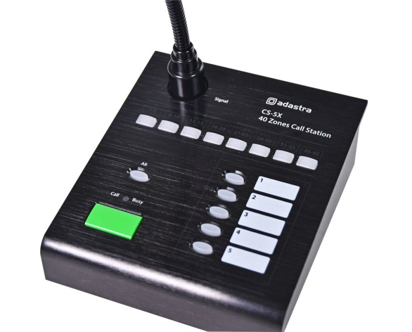 Adastra CS-5X, Call Station pre RX45 Audio Matrix
