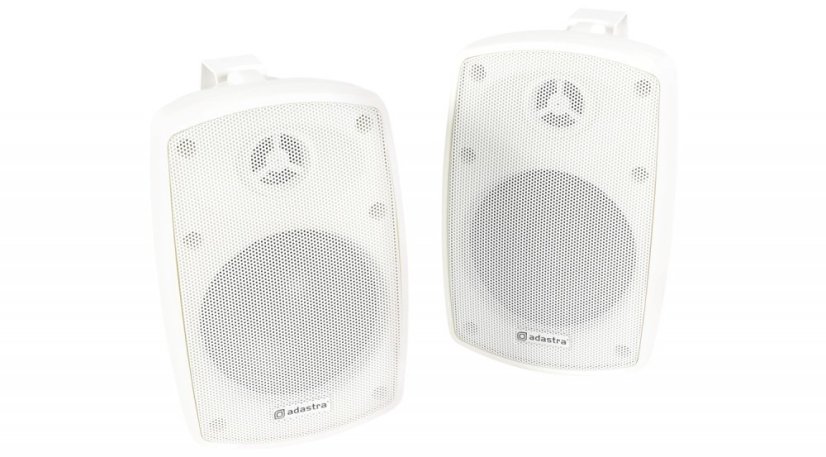 Adastra BH4-W, pasivní 4" reproboxy 60W, bílé, cena/pár