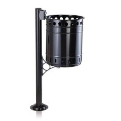 Vonkajší odpadkový kôš so zámkom vrátane stojana 35 l.