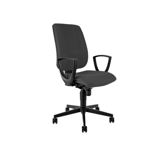 Kancelářská židle SYN FLUTE + BR 29 (více barev) - Barva: Černá