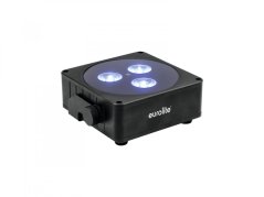 Eurolite AKKU Flat Light 3, černý