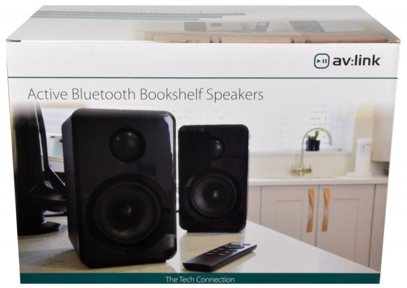 AV:link ABS35BLK, sada aktivních BT/MP3 reproduktorů s DO, černé