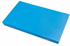 Molitanový díl TETRIS tvar ŽÍNĚNKA modrá (200x120x8 cm)