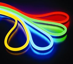 LED neón 24V, modrý