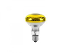 Omnilux R80 230V/60W E-27, žlutá