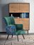 Armchair PAGONI (Dark green / Black)