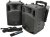 QTX PAV8, mobilný 8" zvukový systém CD/DVD/MP3/BT/2x UHF, 100W