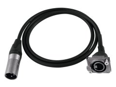 PSSO Patch Kábel XLR zástrčka / XLR zásuvka, 1m