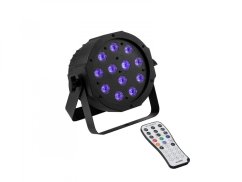 Eurolite LED SLS-12 UV Floor, 12x1W UV LED, DMX, IR