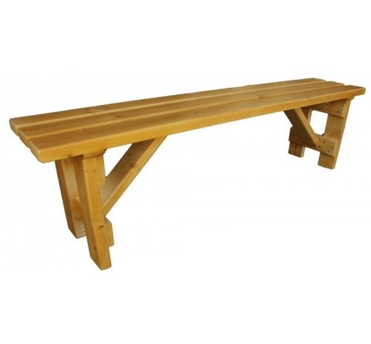 Dřevěná lavička LES - Rozměr: 150 cm