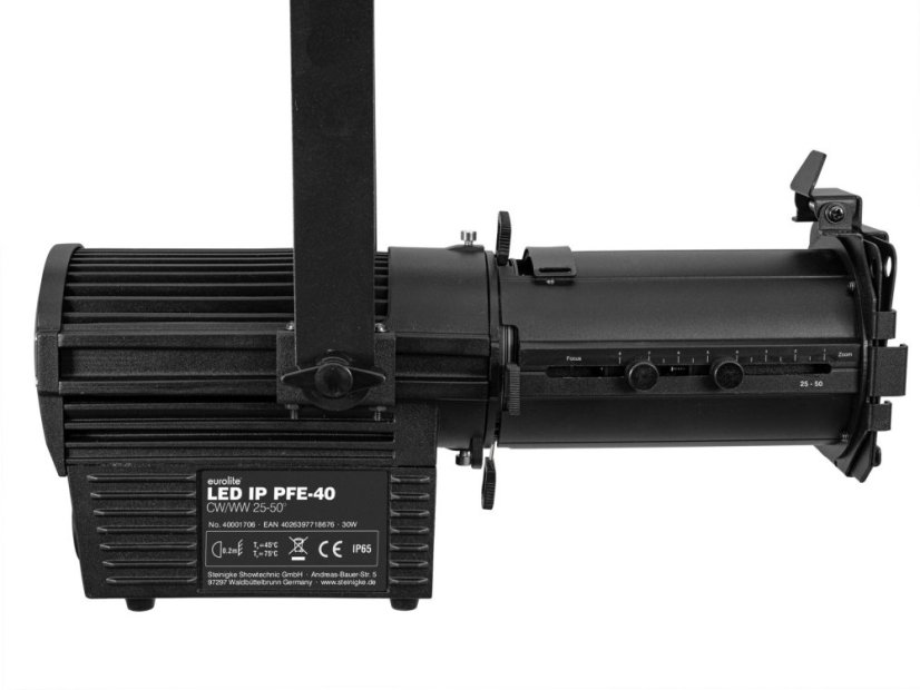 Eurolite LED IP PFE-40, bodový reflektor CW/WW 25°-50°
