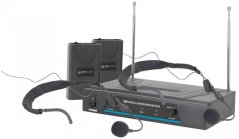 QTX VN2, 2-kanálový bezdrôtový mikrofónny set 173,8 MHz / 174,8 MHz
