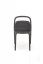 Stolička- K490- Čierna plastová