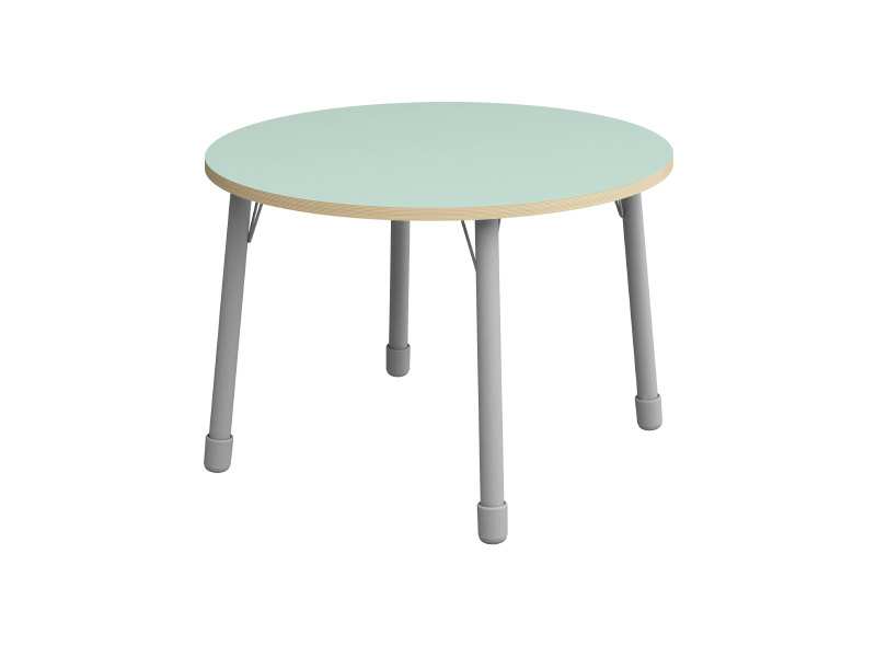 Výškovo nastaviteľný stôl kruh - Mätová - Rozmer: ø 100 cm, Veľkosť výškovo staviteľná: 1-3