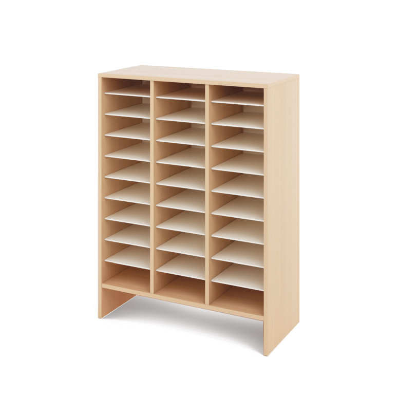 Cabinet X + shelves - Beech - CLASSICAL