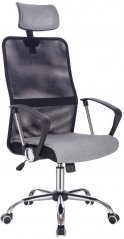 Kancelářská židle PREZMA BLACK GREY