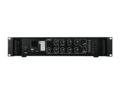 Omnitronic MPZ-180.6P, 100V 6-zónový mixážny zosilňovač, 180W, MP3