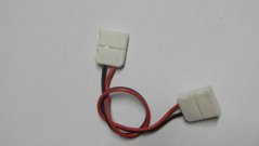 Spojka pre jednofarebný LED svetelný pásik SMD3528, 8 mm
