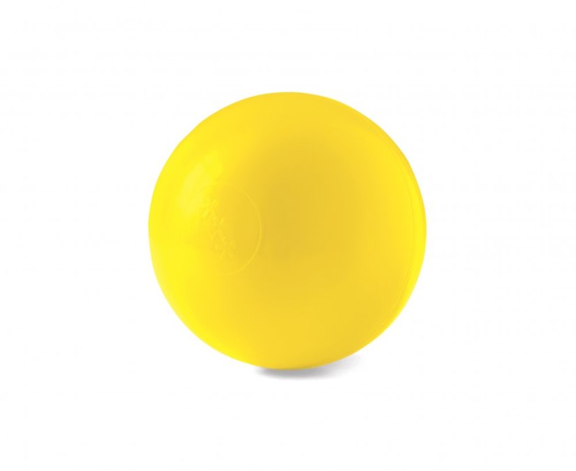 Plastic YELLOW balls for ball pools (500 pcs)