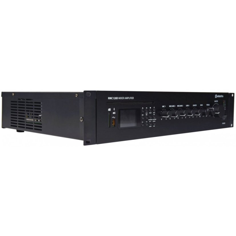 Adastra RMC120D, mixážní zesilovač 204W CD/BT/USB/SD/DAB/FM