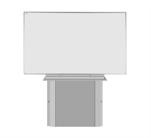 Tabule jednolistá na stojanu - BÍLÁ - Rozměr: 200x100 cm Tabule jednolistá na stojanu - BÍLÁ - Rozměr: 200x100 cm