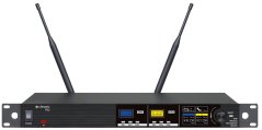 Citronic TU2-N, 2-kanálový bezdrôtový mikrofónový set 823-832/863-865 MHz