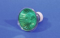Omnilux 230V/50W GU-10 25, zelená