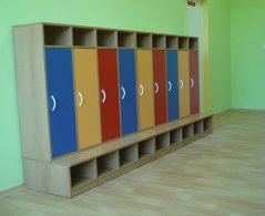 Šatní skříň MULTICOLOR 4 místná