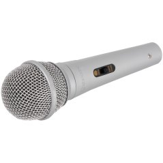QTX DM11S dynamický mikrofón, strieborný