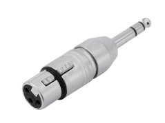 NEUTRIK Adaptér XLR(F)/Jack(M) stereo NA3FP