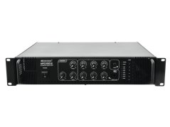 Omnitronic MPZ-250.6, 100V 6-zónový mixážny zosilňovač, 250W