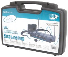 QTX VN2, 2-kanálový bezdrôtový mikrofónny set 173,8 MHz / 174,8 MHz