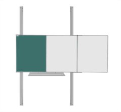 Tabule trojlistá na pylonech (Triptych) KOMBINOVANÁ