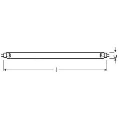 UVC sterilizačná žiarivka Philips UV-C G15T8/OF