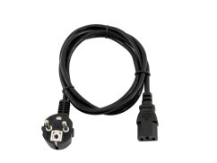 IEC C13 kabel napájecí 230V, 1,5m