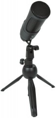 Citronic CU-50, USB mikrofón so stolným stojanom, čierny