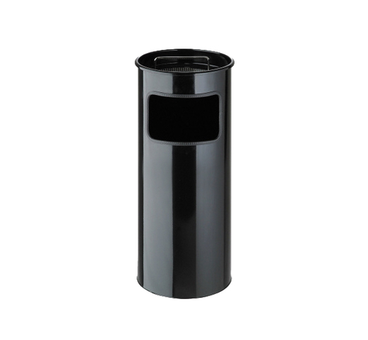 Koš s popelníkem MARIO (více barev) - Barva: Černá, Objem: 30 l