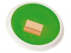 Inkoustový polštář- Zelený