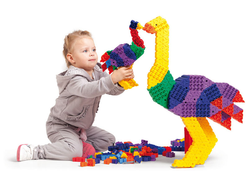 Building kit Morphun - Rainbow Junior set 500