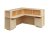 Reception desk, birch (EXCLUSIVE)