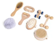 Dřevěná masážní a stimulační sada