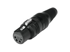 Hicon XLR plug 4pin HI-X4CF-G