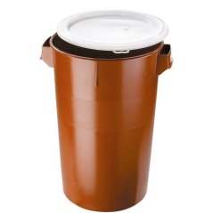 Plastový kôš s vekom - 60 l