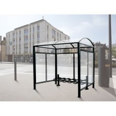 Prístrešok pre bicykle prístavbový