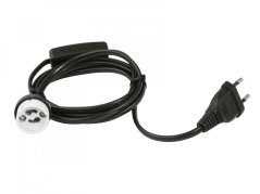 EUROLITE GU-10 Zásuvkový napájecí kabel, zástrčka, vypínač
