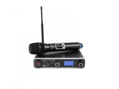 Omnitronic UHF-301, 1-kanálový bezdrôtový mikrofónny set 823-832 MHz / 863-865 MHz