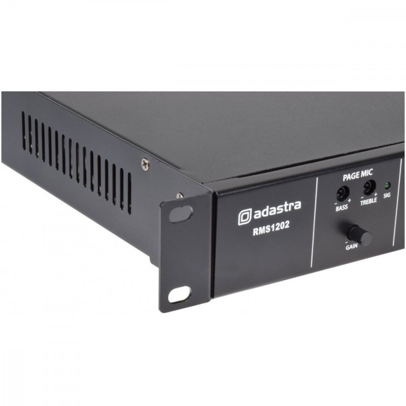 Adastra RMS1202, 100V 2-zónový zesilovač, 2x120W
