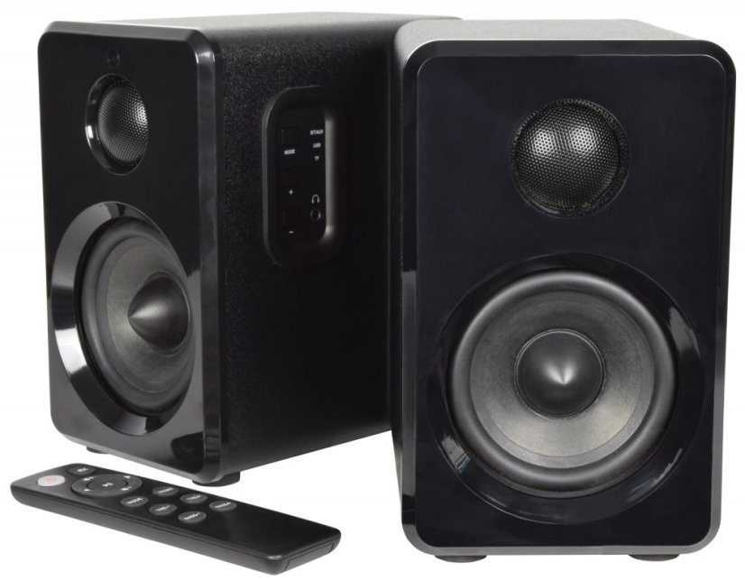 AV:link ABS35BLK, sada aktivních BT/MP3 reproduktorů s DO, černé